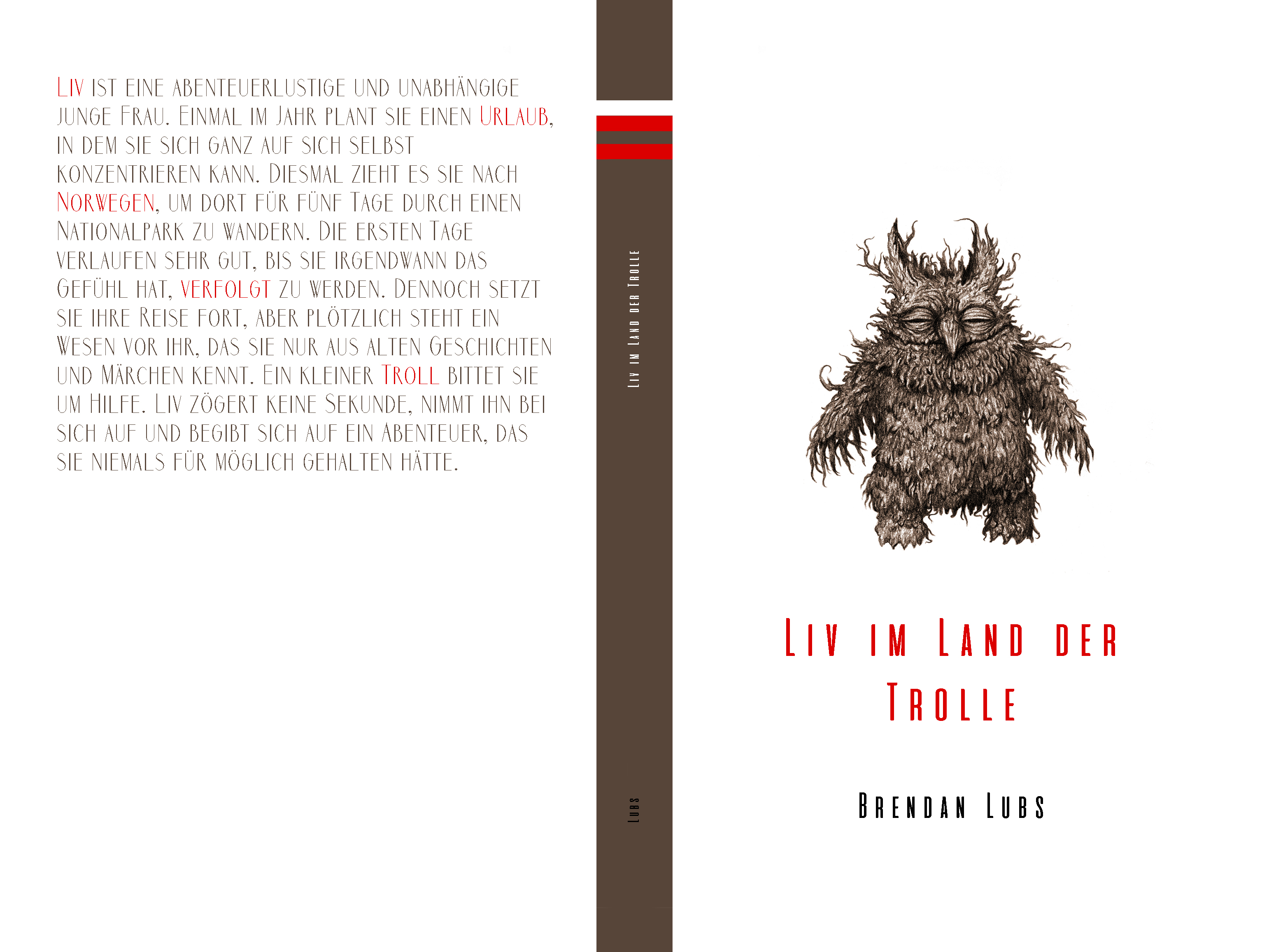 Buchcover: Liv im Land der Trolle von Brendan Lubs